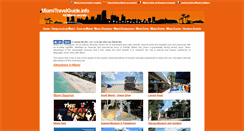 Desktop Screenshot of miamitravelguide.info